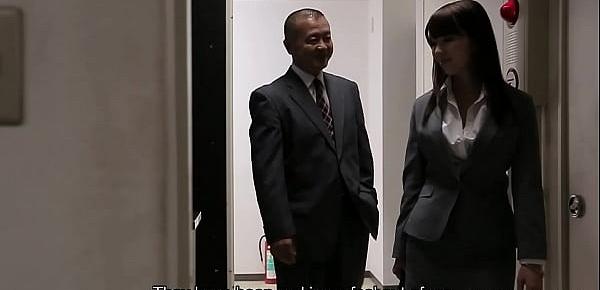  Japanese co workers, Yui Hatano and Yoshimi Saaya, POV uncensored